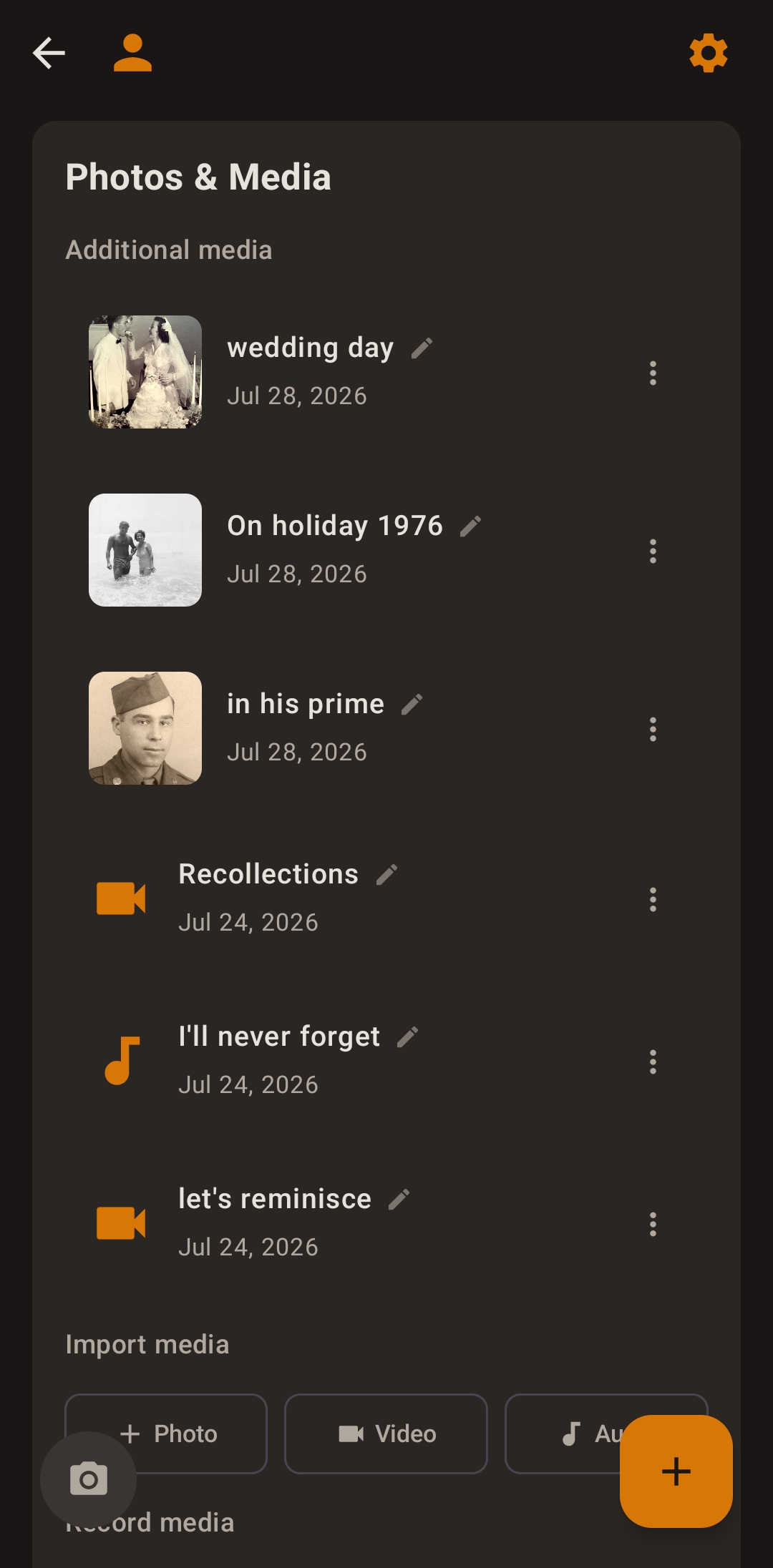 Reminera screenshot 1