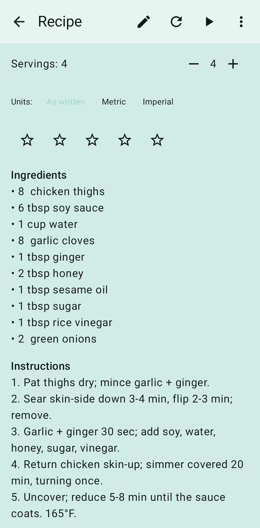 VaultCuisine screenshot 3