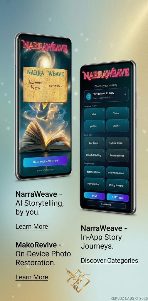 NarraWeave serial fiction reading experience